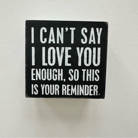 Primitives by Kathy I Love You Box Sign - Picture 12 of 12